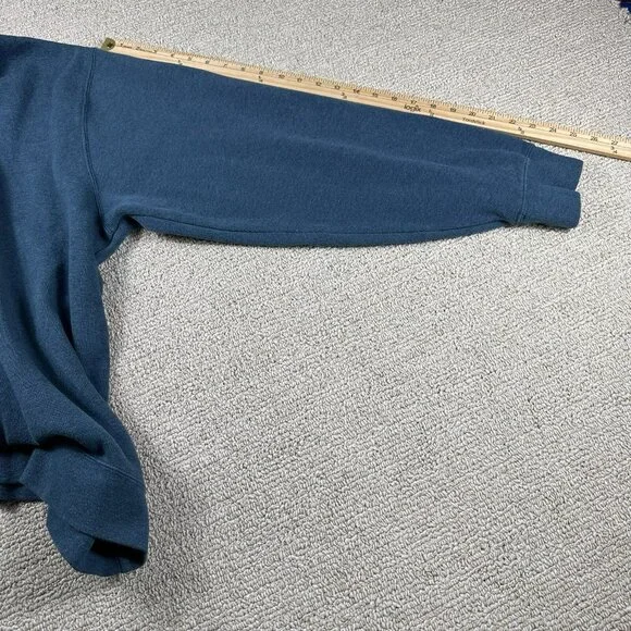 Orvis 1/4 Zip Pullover Sweater Sweatshirt Teal Men’s Size XXL - Picture 5 of 6